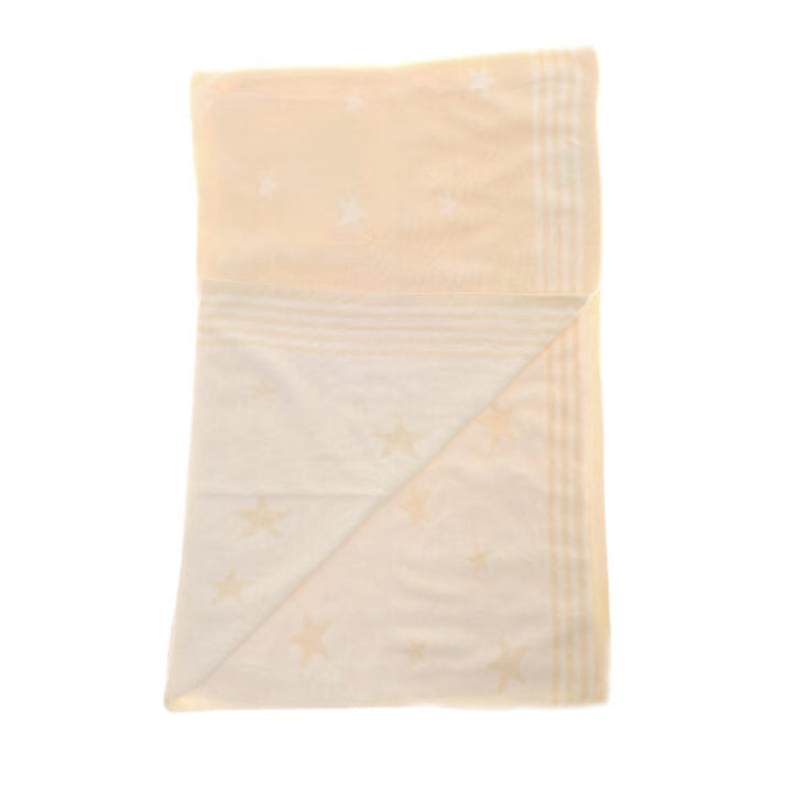 Cream and Beige Stars Blanket