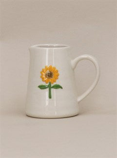 Stoneware Mini Jug - Sunflower