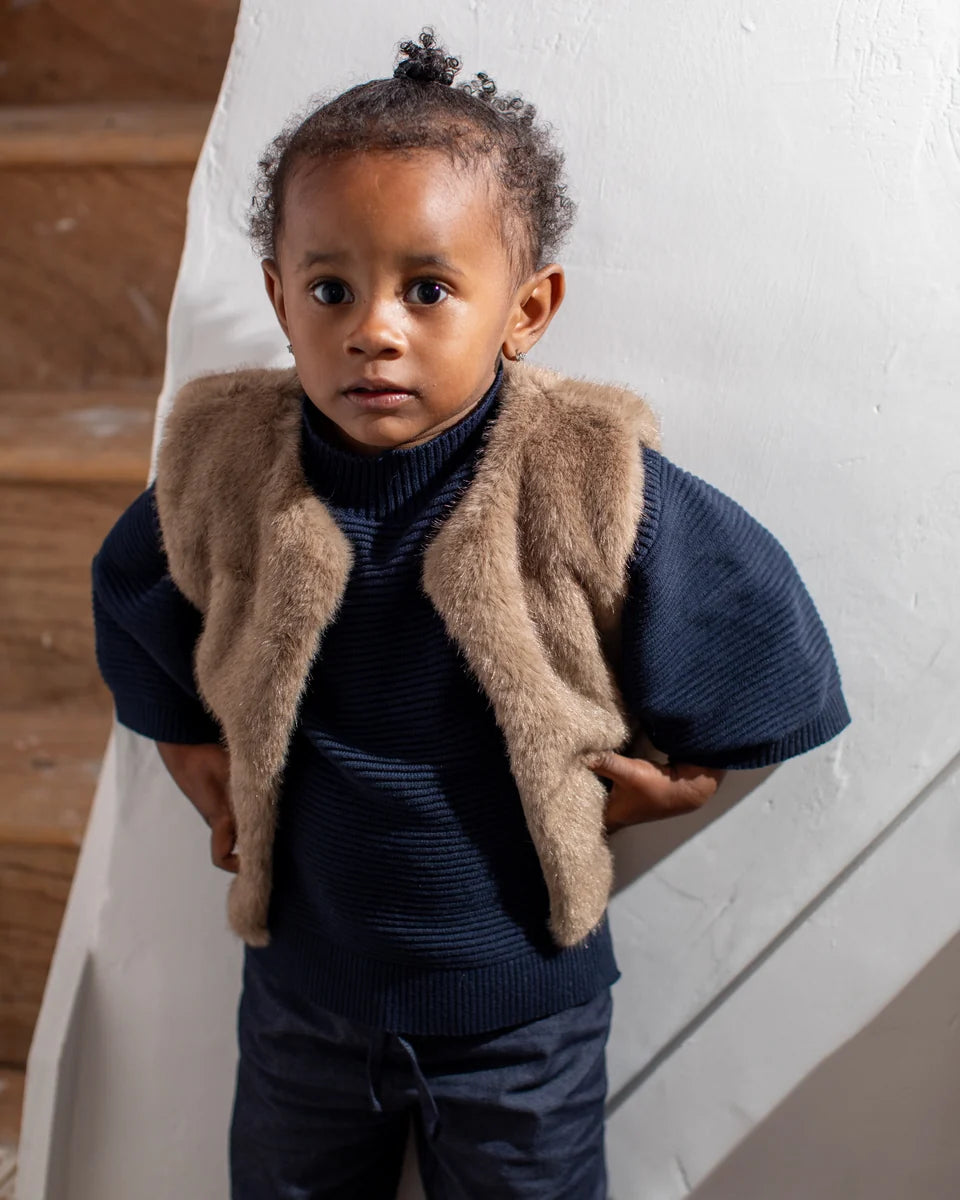 Doe Gilet - Doormouse - 12-18 months