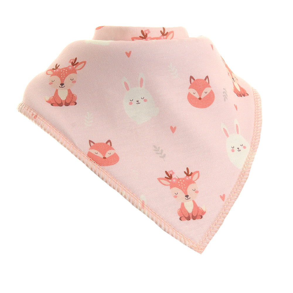 Dream Woodland Animals Bib