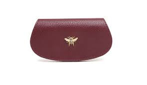 Alice Wheeler Glasses Case with Bee