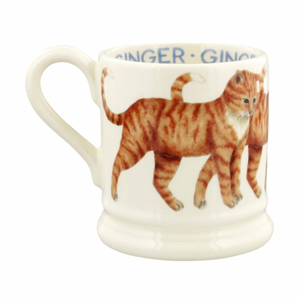 Emma Bridgewater Cats ‘Ginger Cat’ 1/2 Pint Mug