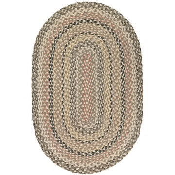 Granite Oval Jute Rug