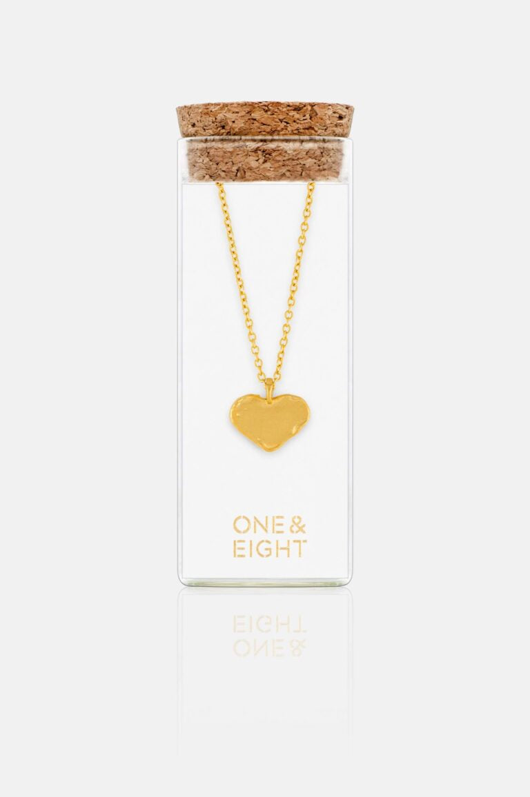 Gold Belle Heart Necklace