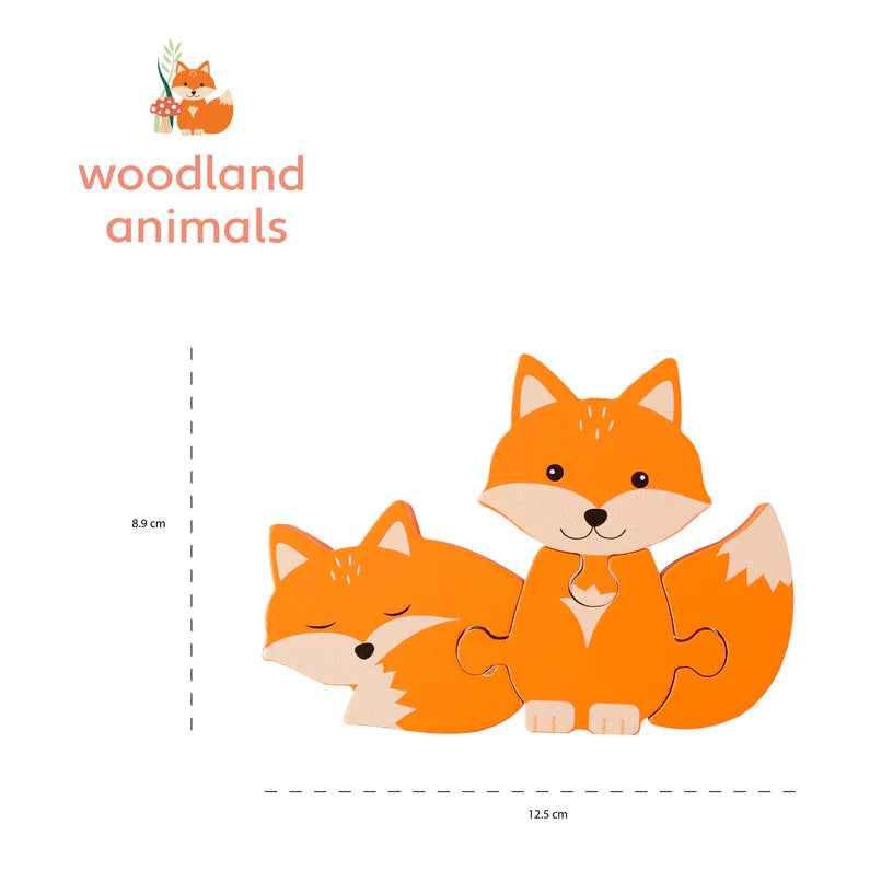 Mini Puzzle - Fox