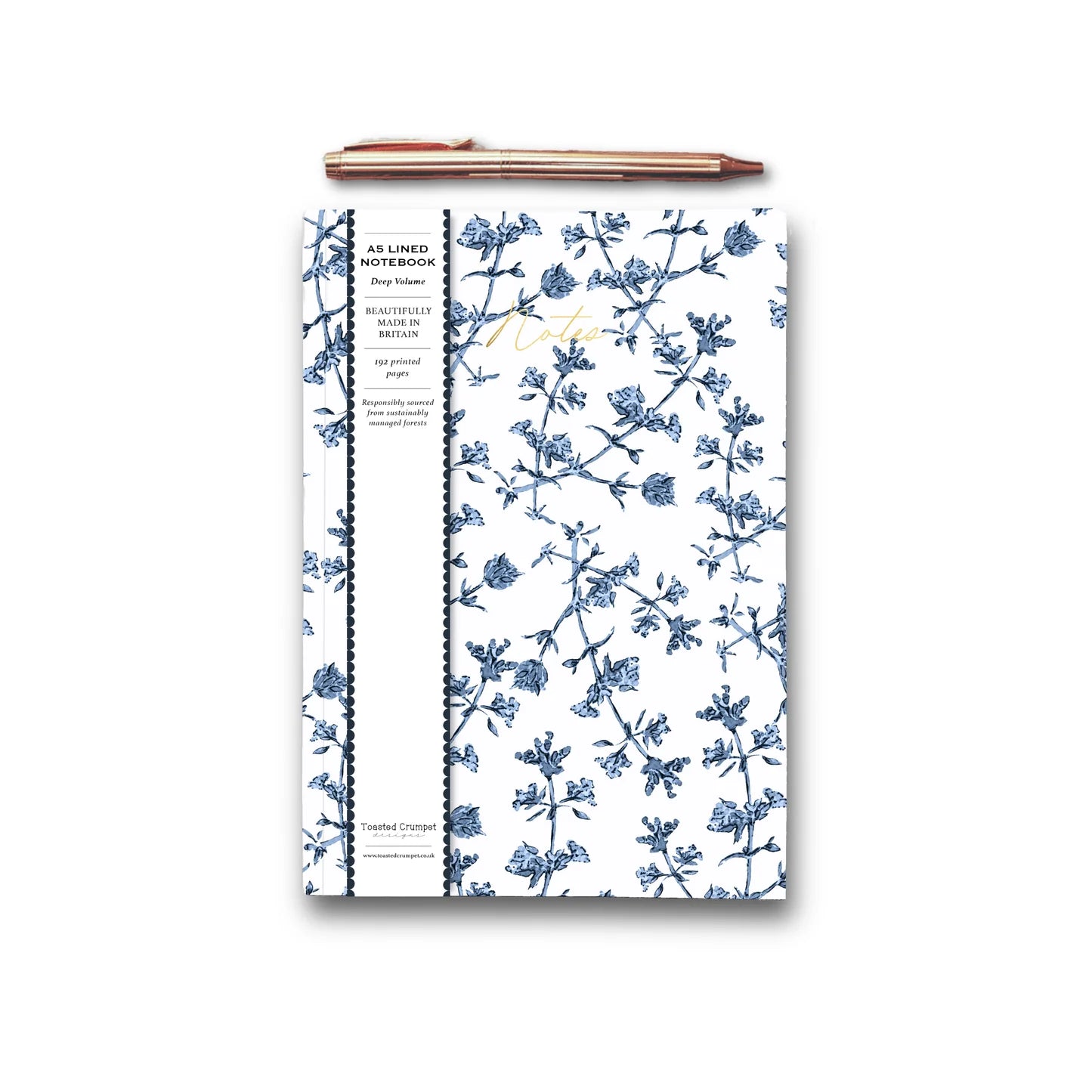 Chateau Botanique A5 Lined Chunky Notebook