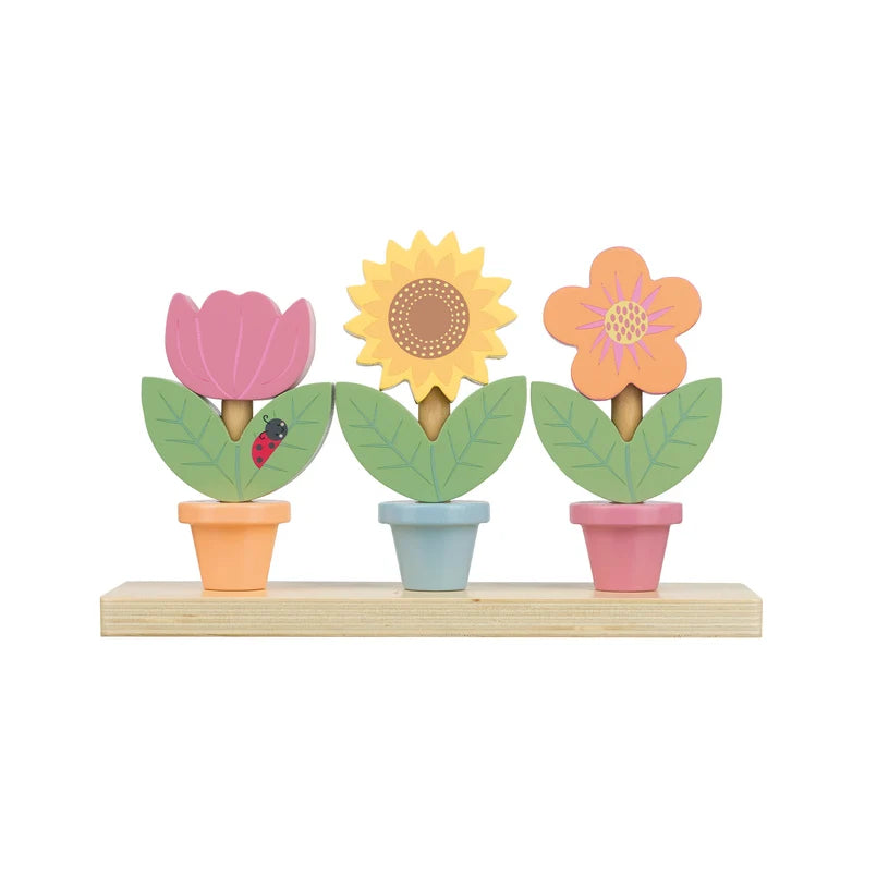 Stacking flower pots