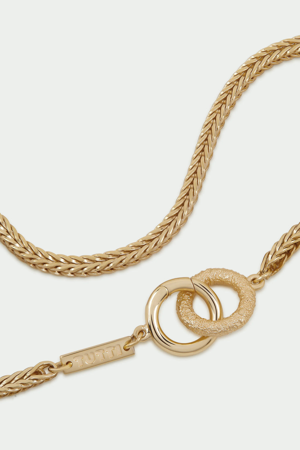 Woven Necklace - Gold