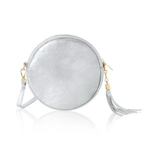 Leather Handbag - Round