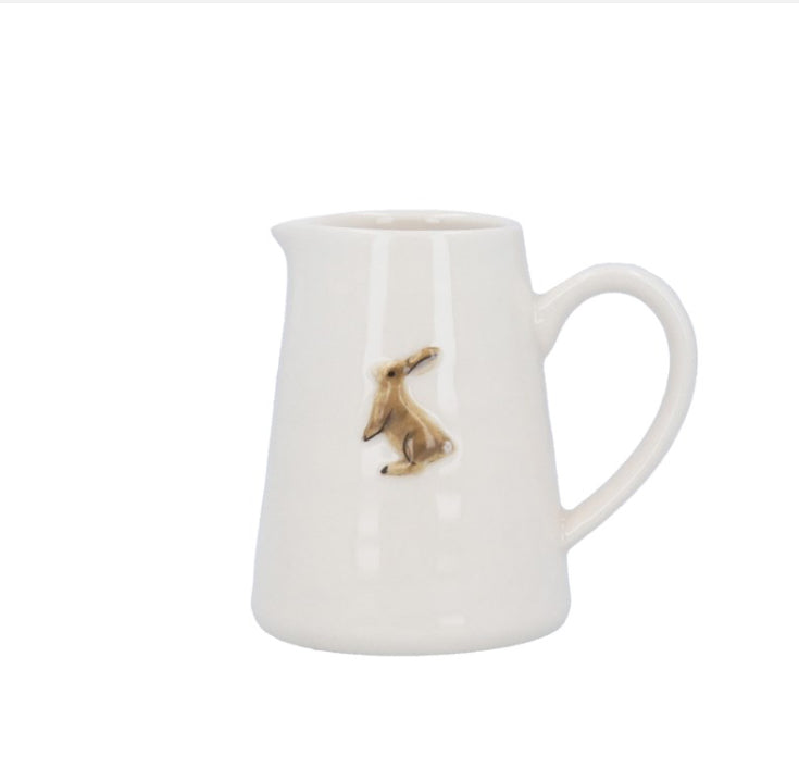 Stoneware Mini Jug - Hare Jug