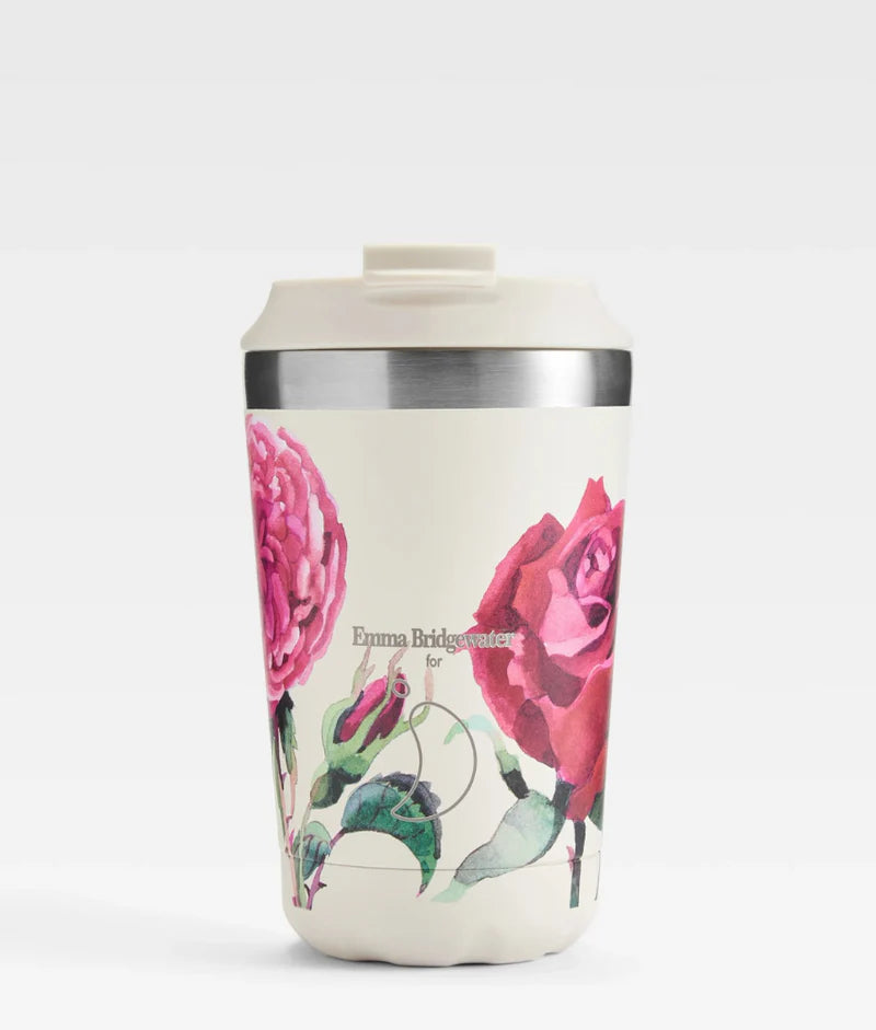 340ml Chilly’s Coffee Cup - Emma Bridgwater Roses