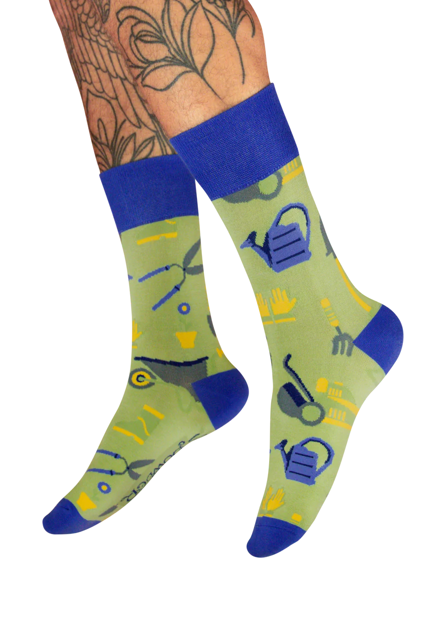 Men’s Socks - Gardening Design