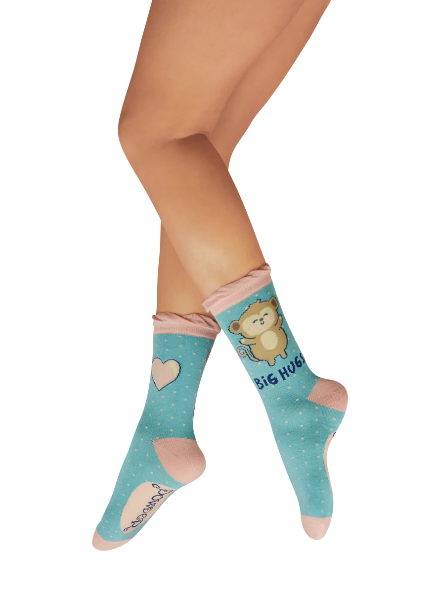 Ankle Socks - Monkey