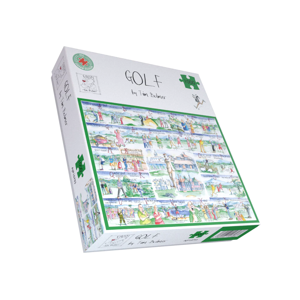 Tim Bulmer 1000 Piece Jigsaw Puzzle- Golf