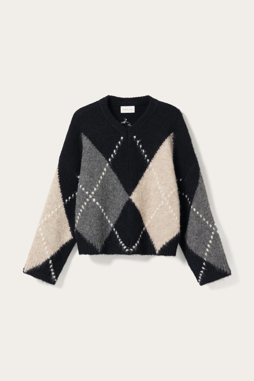 Lai Knit Jumper - Navy Mix