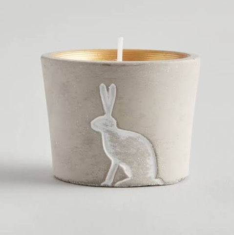 Christmas Hare Pot - Winter Thyme
