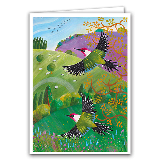 Woodpeckers’ Flight