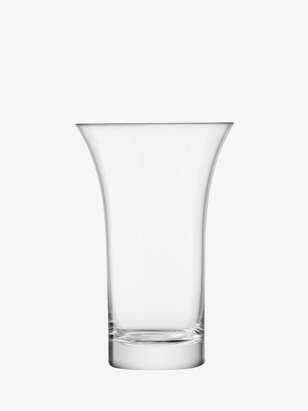 Flower Flared Bouquet Vase Clear