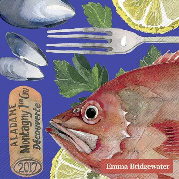 Lunch Napkins - Emma Bridgewater Fish Supper
