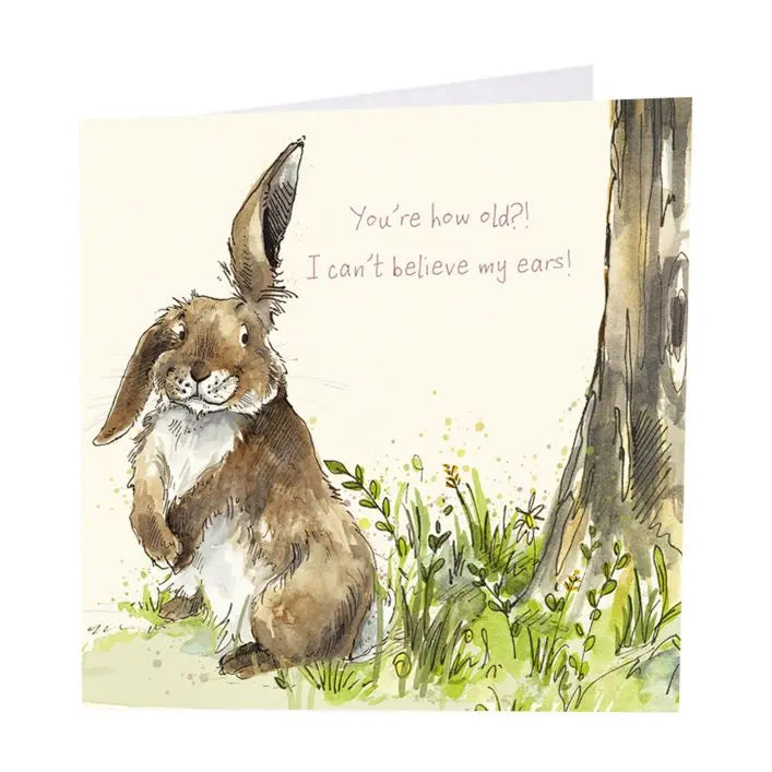You’re how old?! I can’t believe my ears!