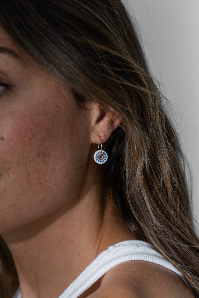 Blue Riley Earrings