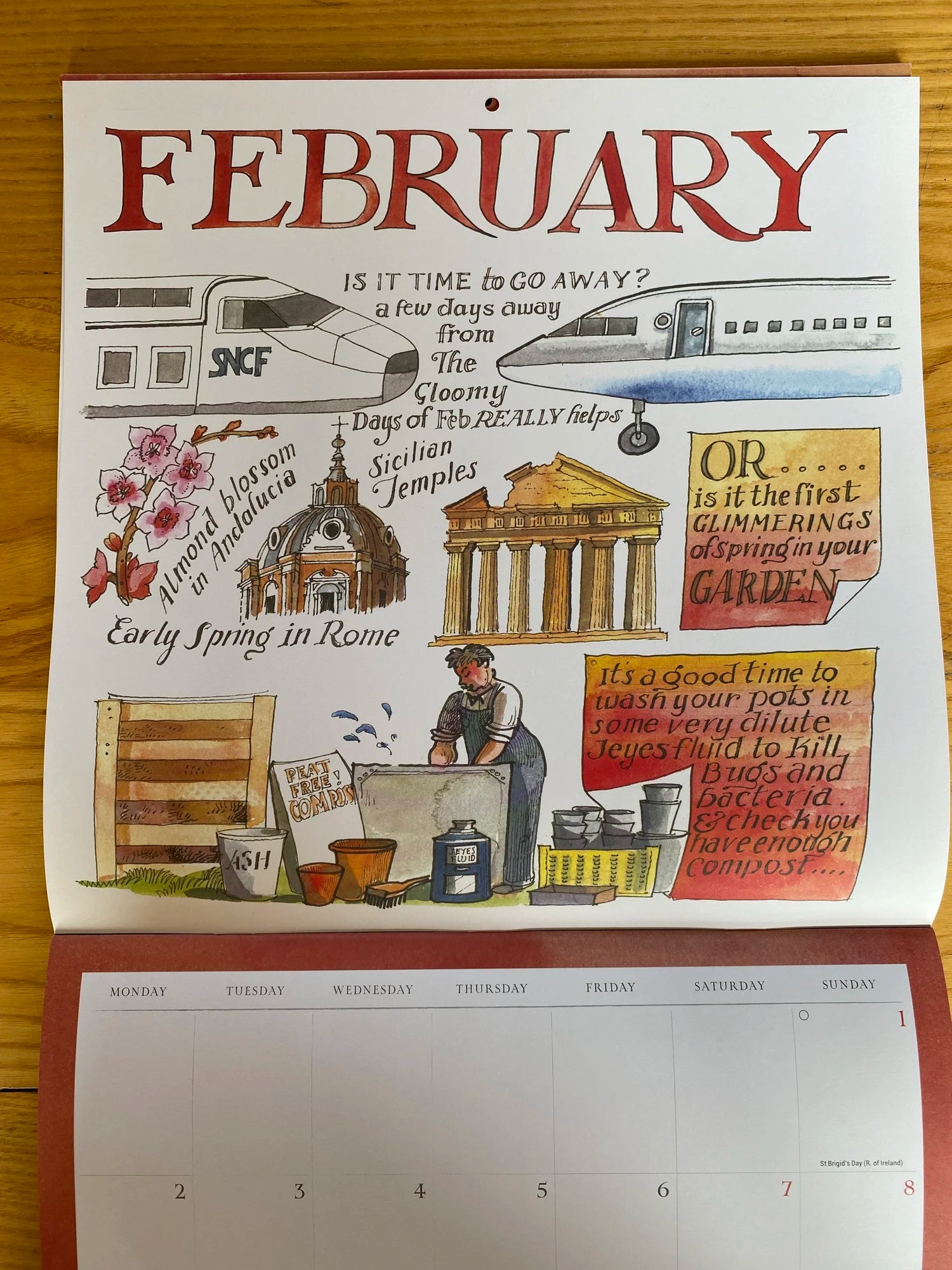 Matthew Rice Year In The Country Calendar 2026