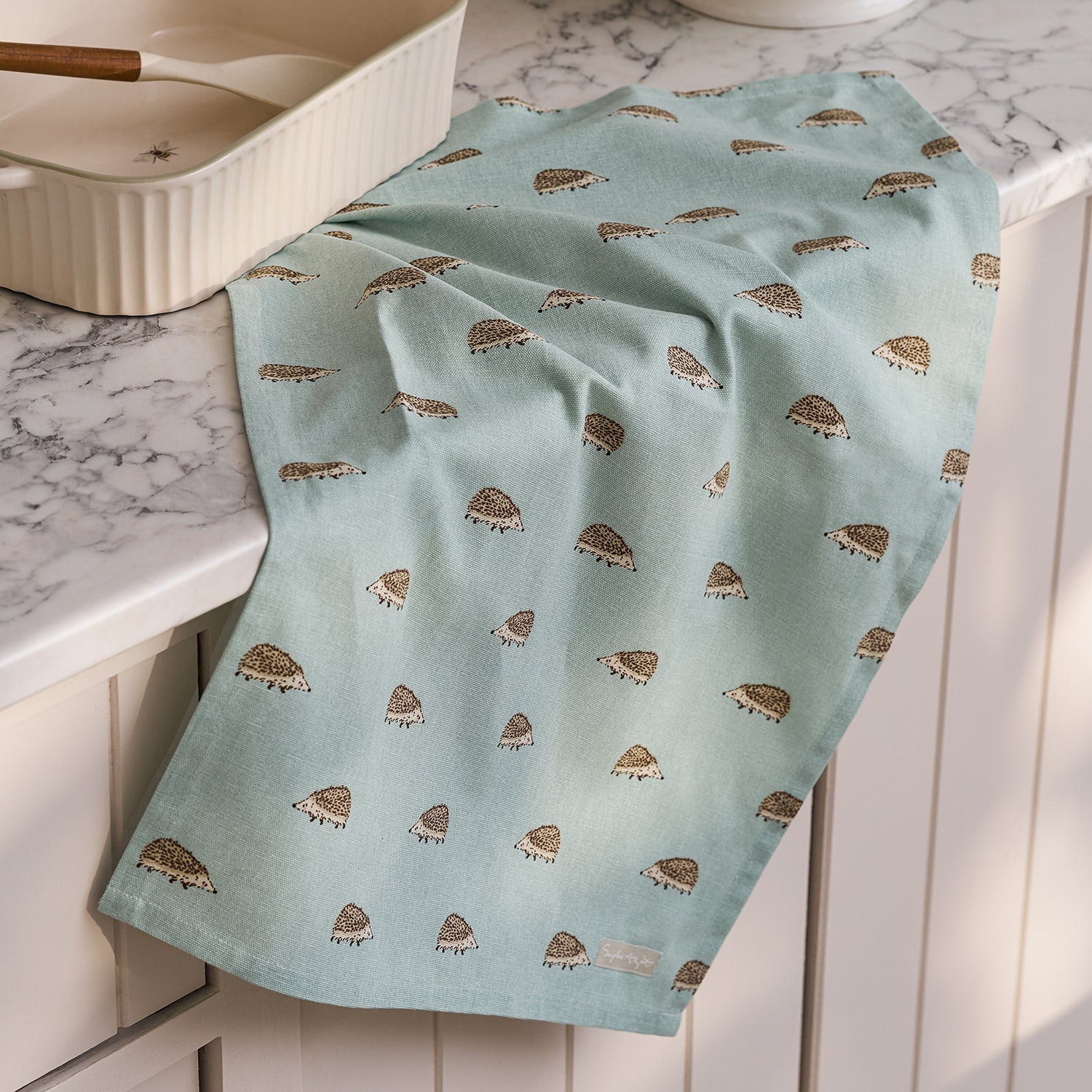 Tea Towel - Hedgehogs