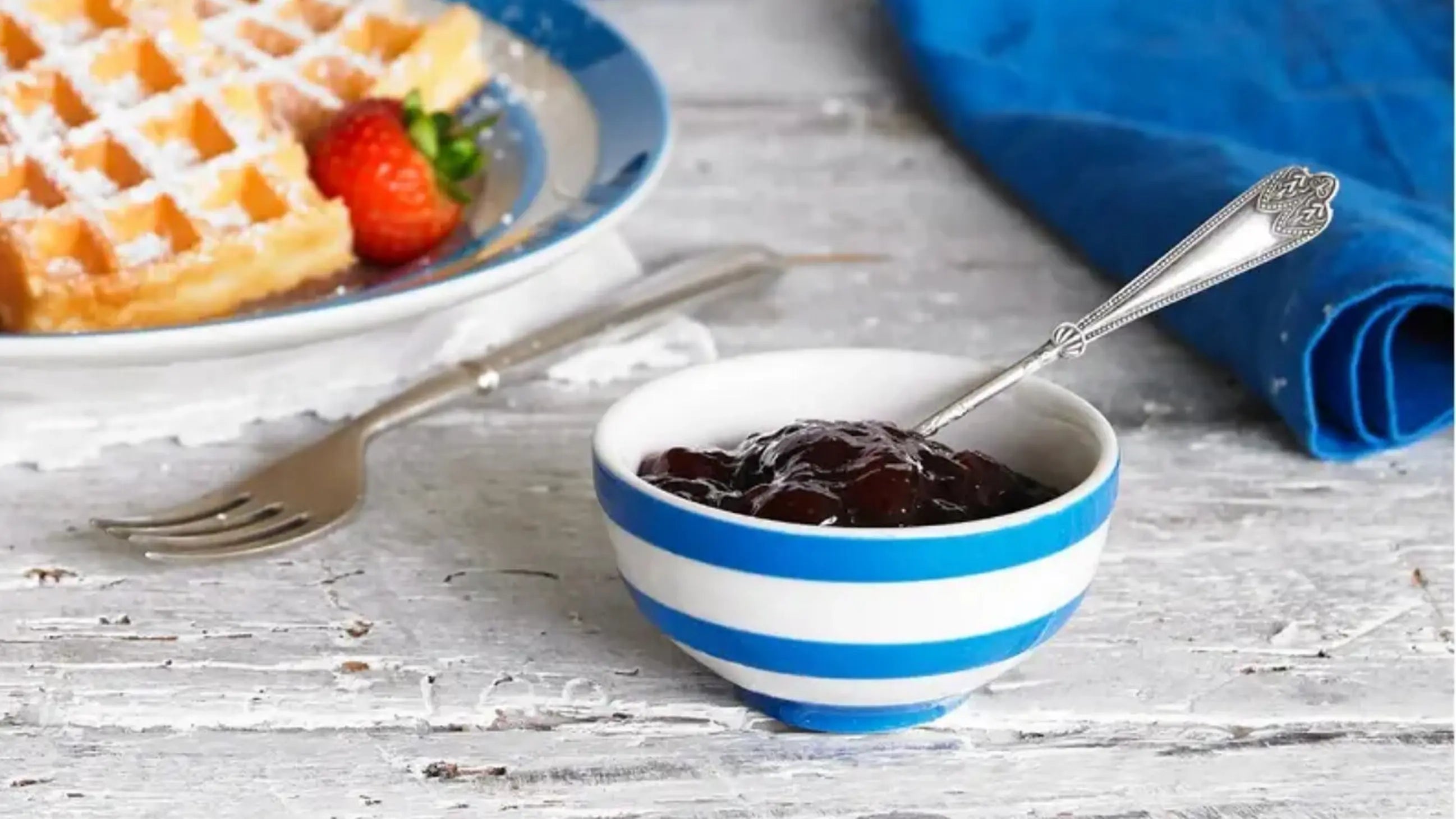 Cornishware Jam Dish