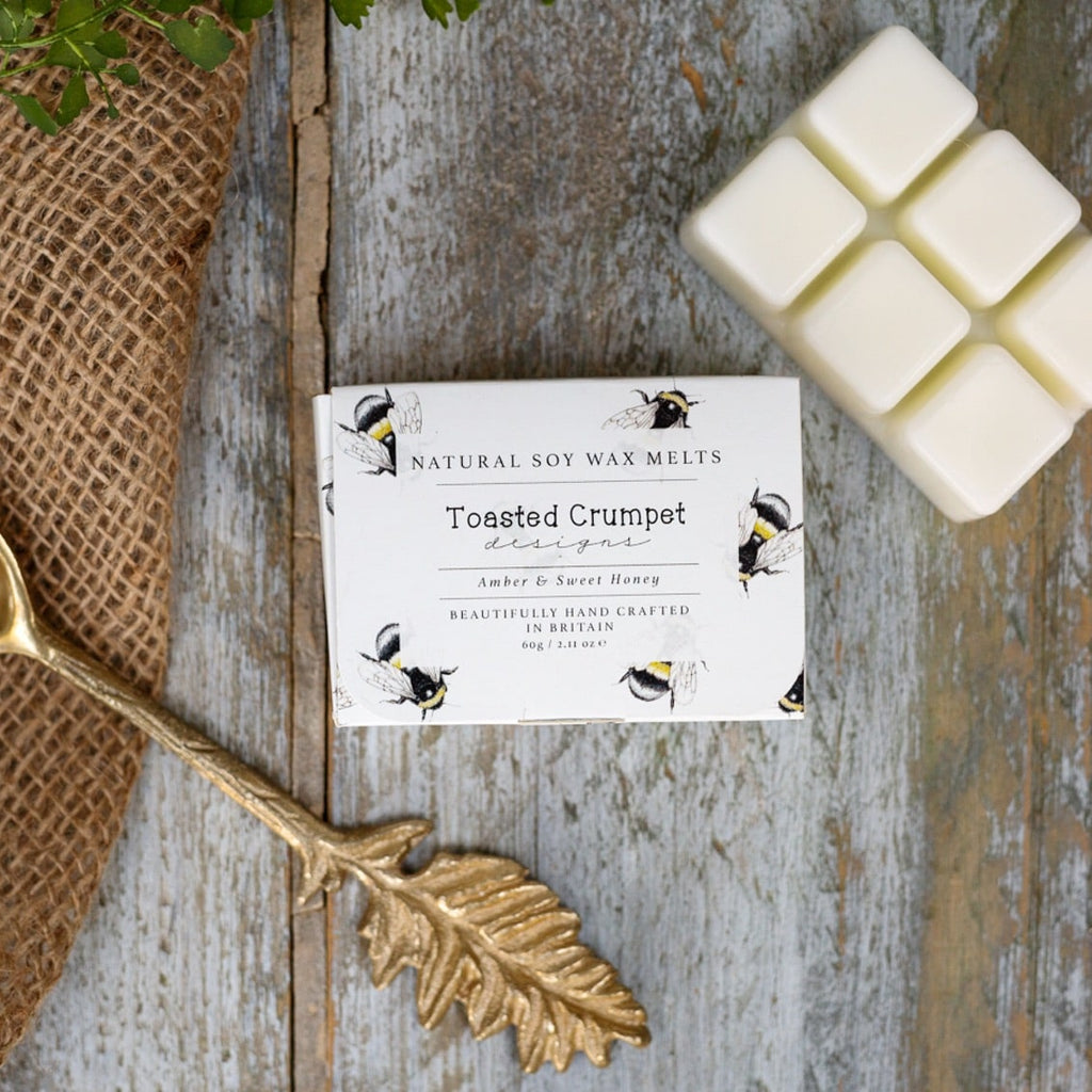 NEW! Amber & Sweet Honey Wax Melts