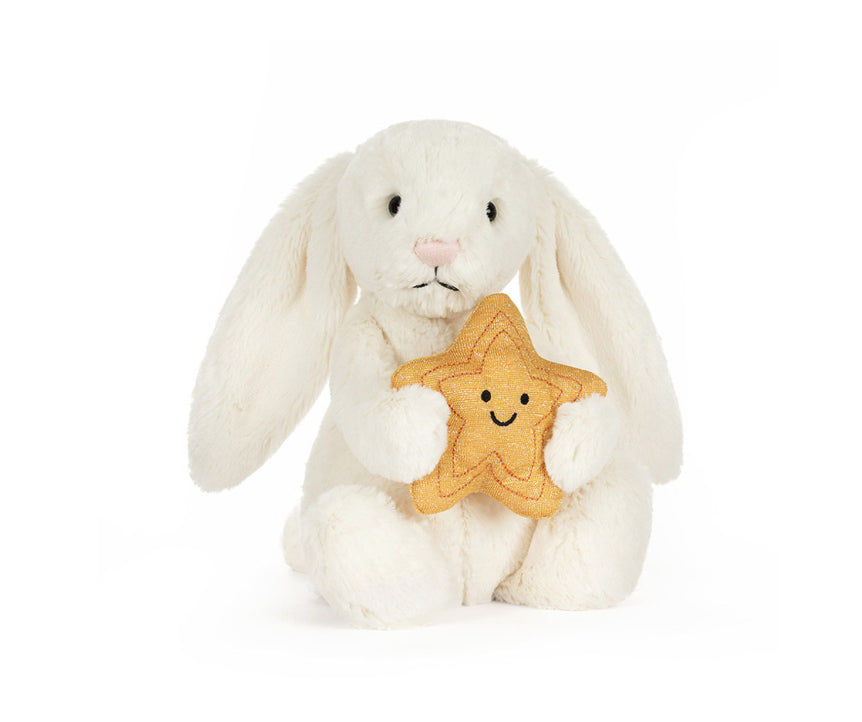 Cream Bunny With Star