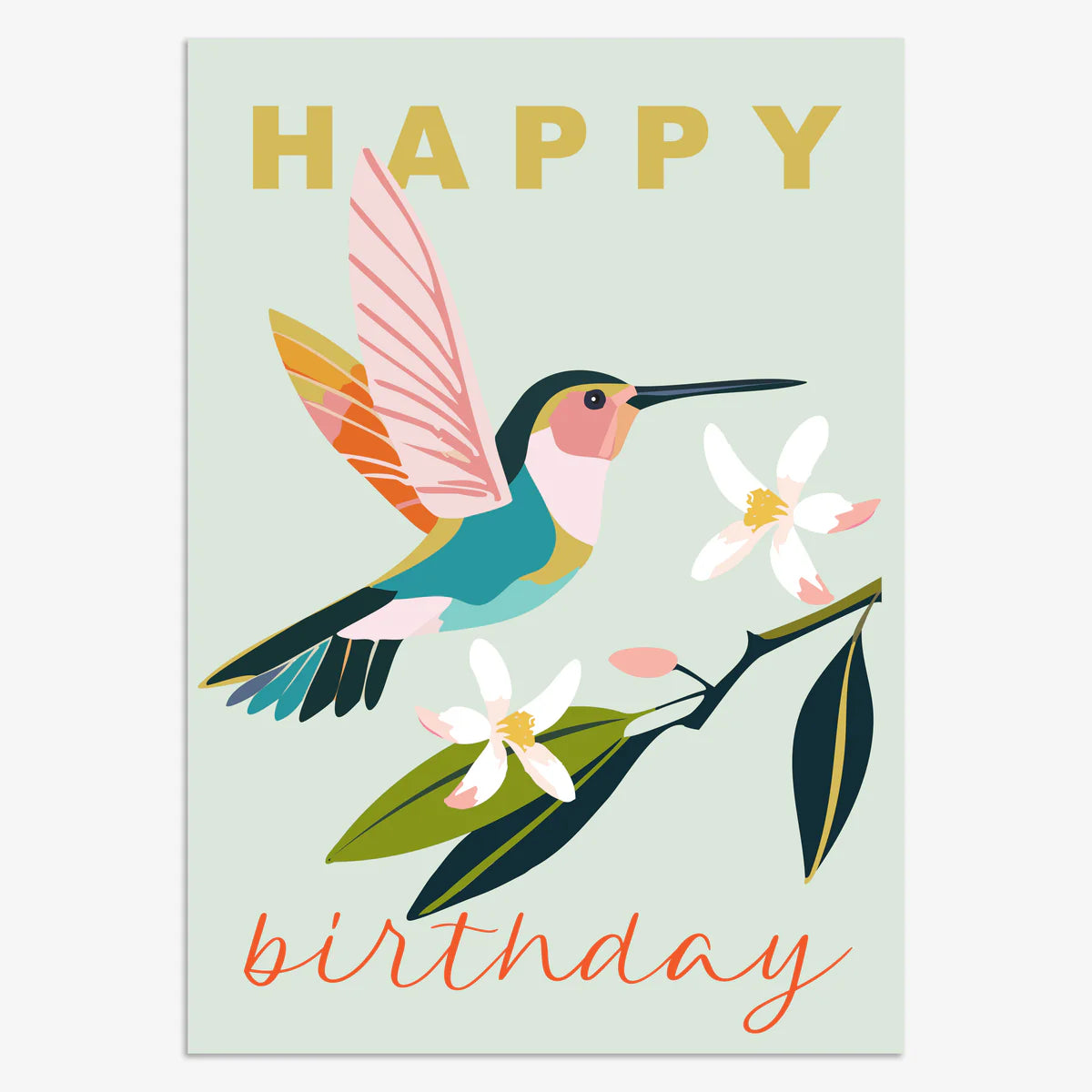 Birthday Hummingbird