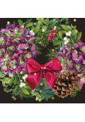 Hydrangea red bow