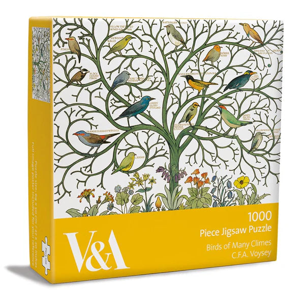 Voysey Birds Of Many Climes Jigsaw Puzzle