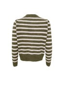 Dell Puff Cardigan - Army