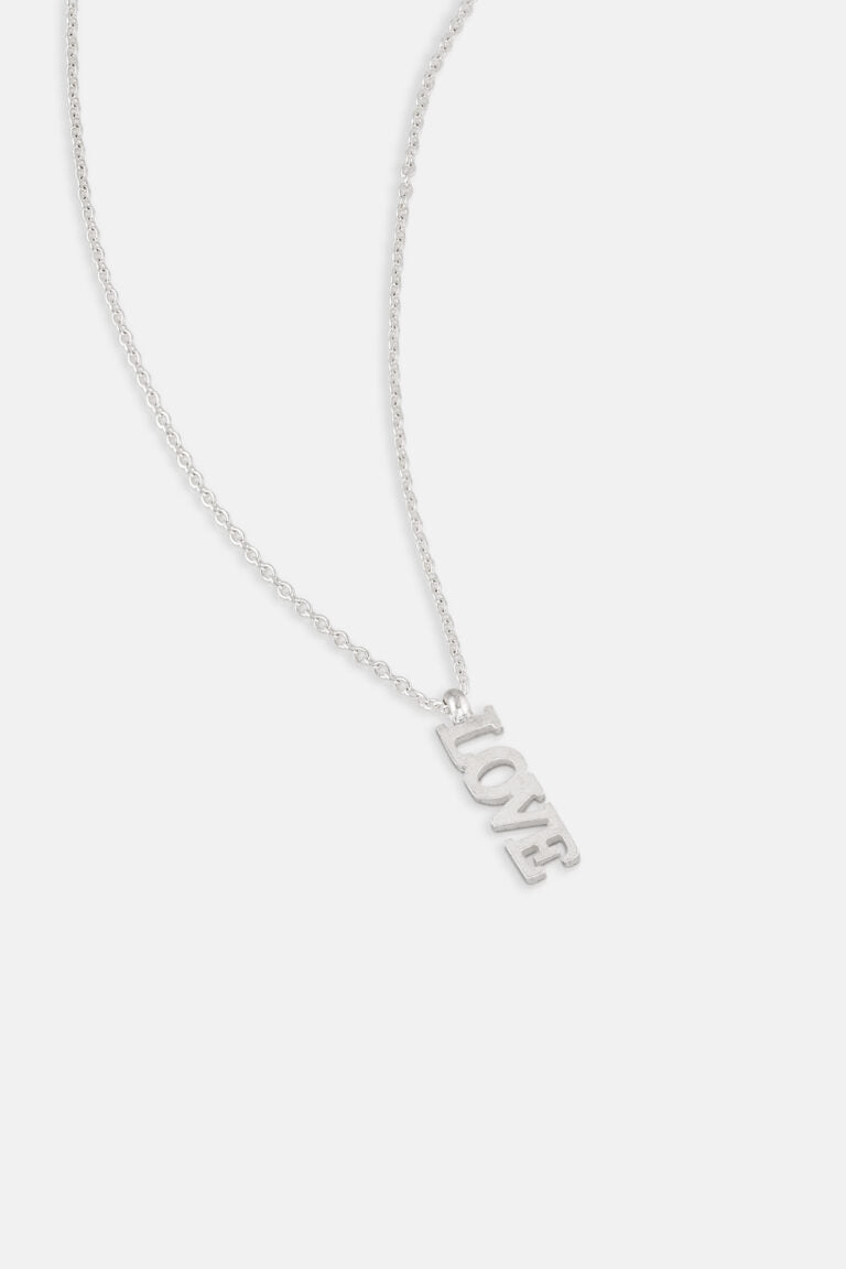 Silver Love Necklace