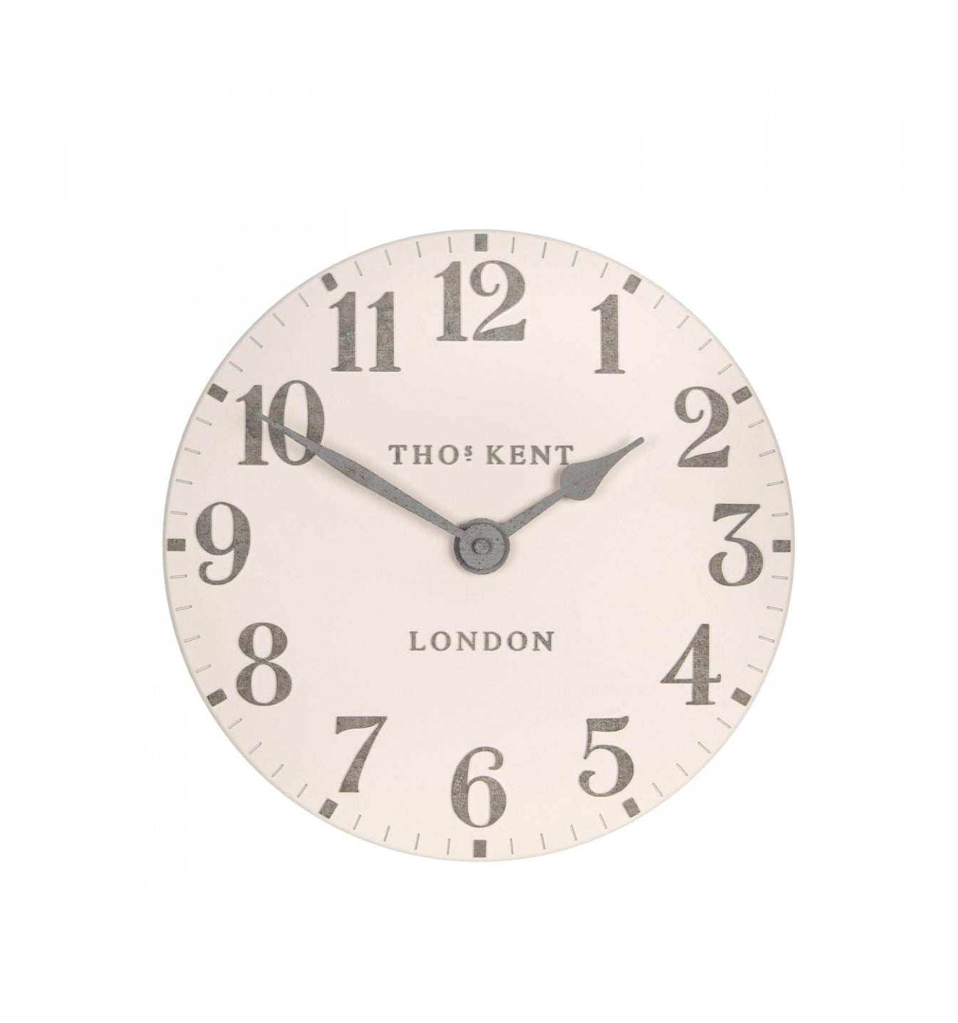 12” Arabic Wall Clock - Shy Pink