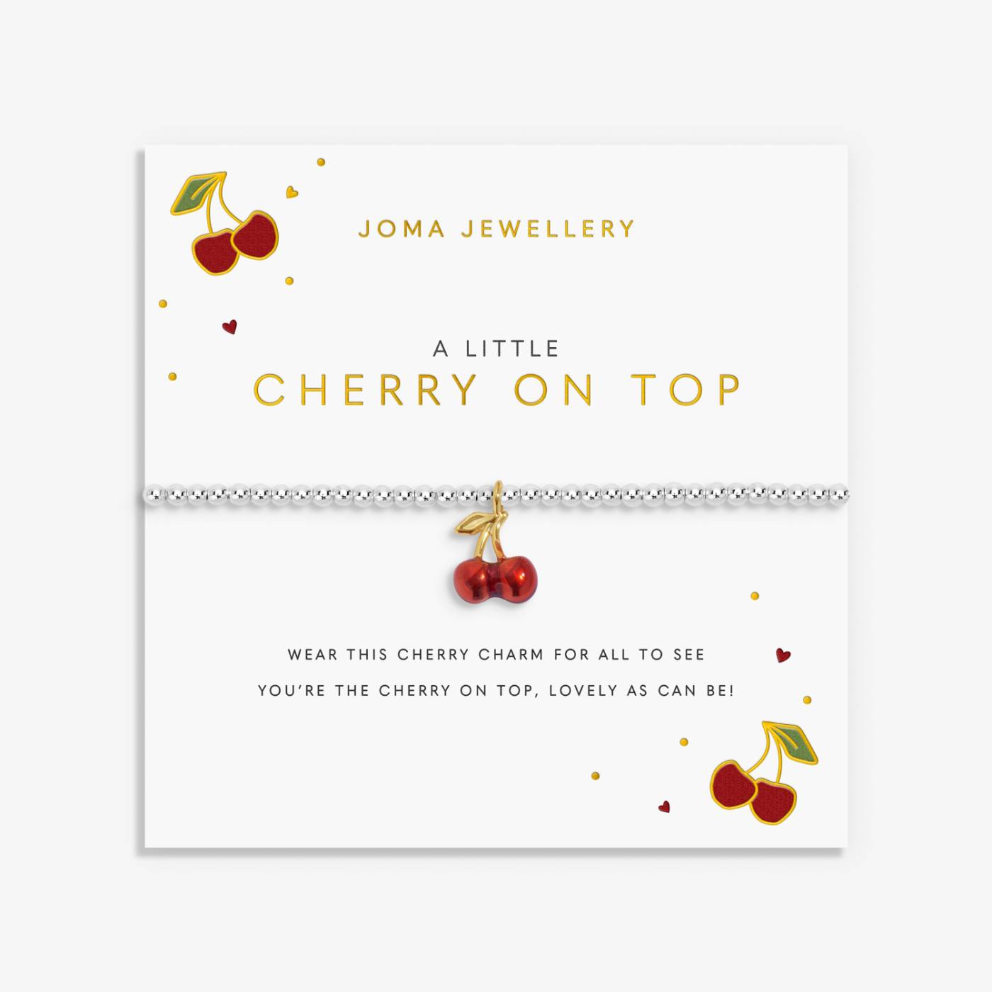 A Little Vibes Cherry On Top Bracelet
