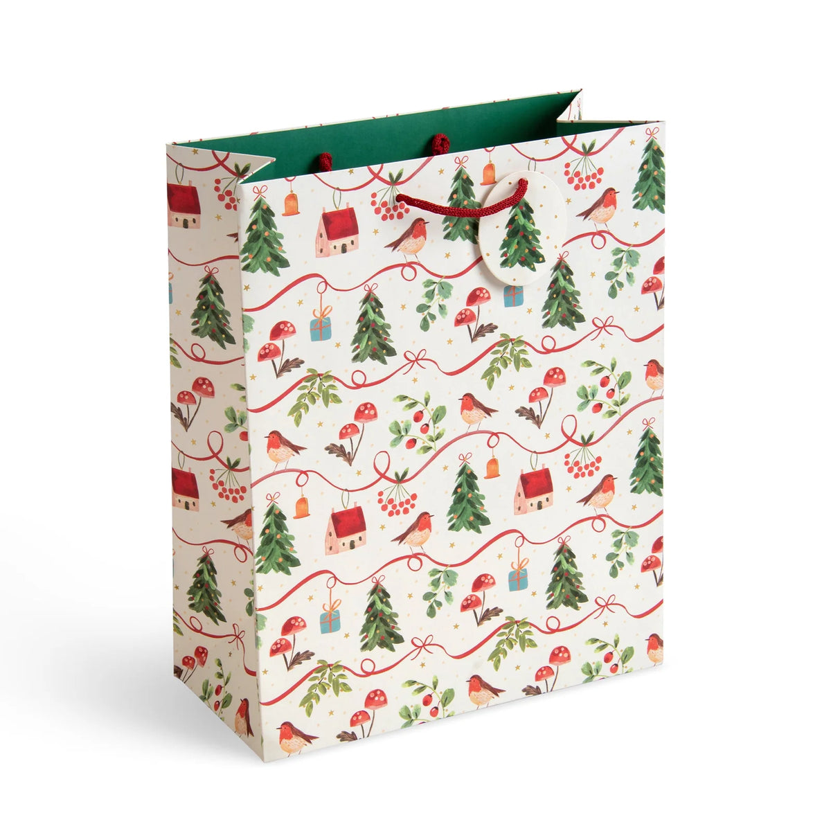 Hedgerow Xmas Large Portrait Bag