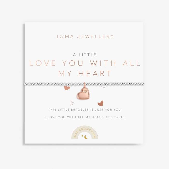 Child’s A Little Love You With All My Heart Bracelet