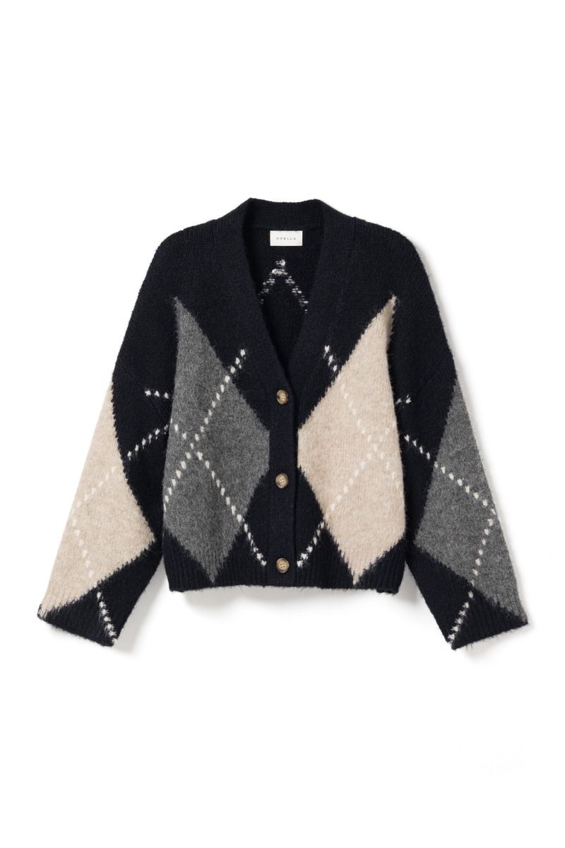 Laiana Knit Cardigan - Navy Mix