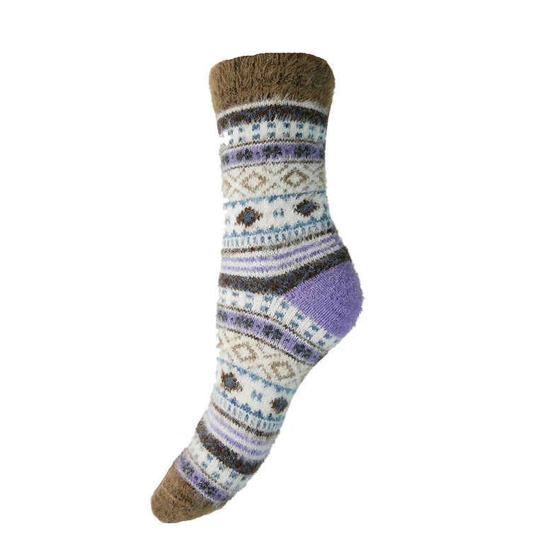 Ladies Multi Coloured Socks