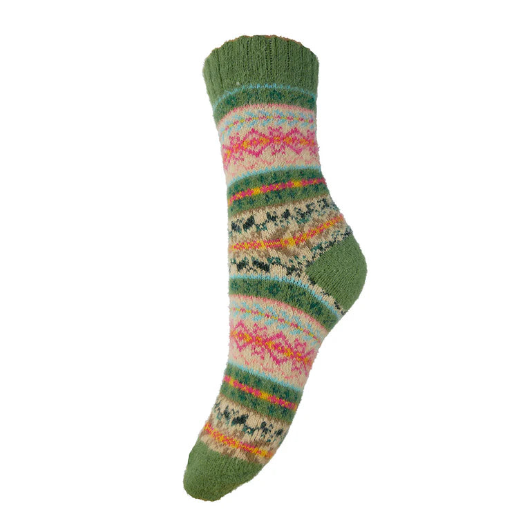 Ladies Multi Coloured Socks
