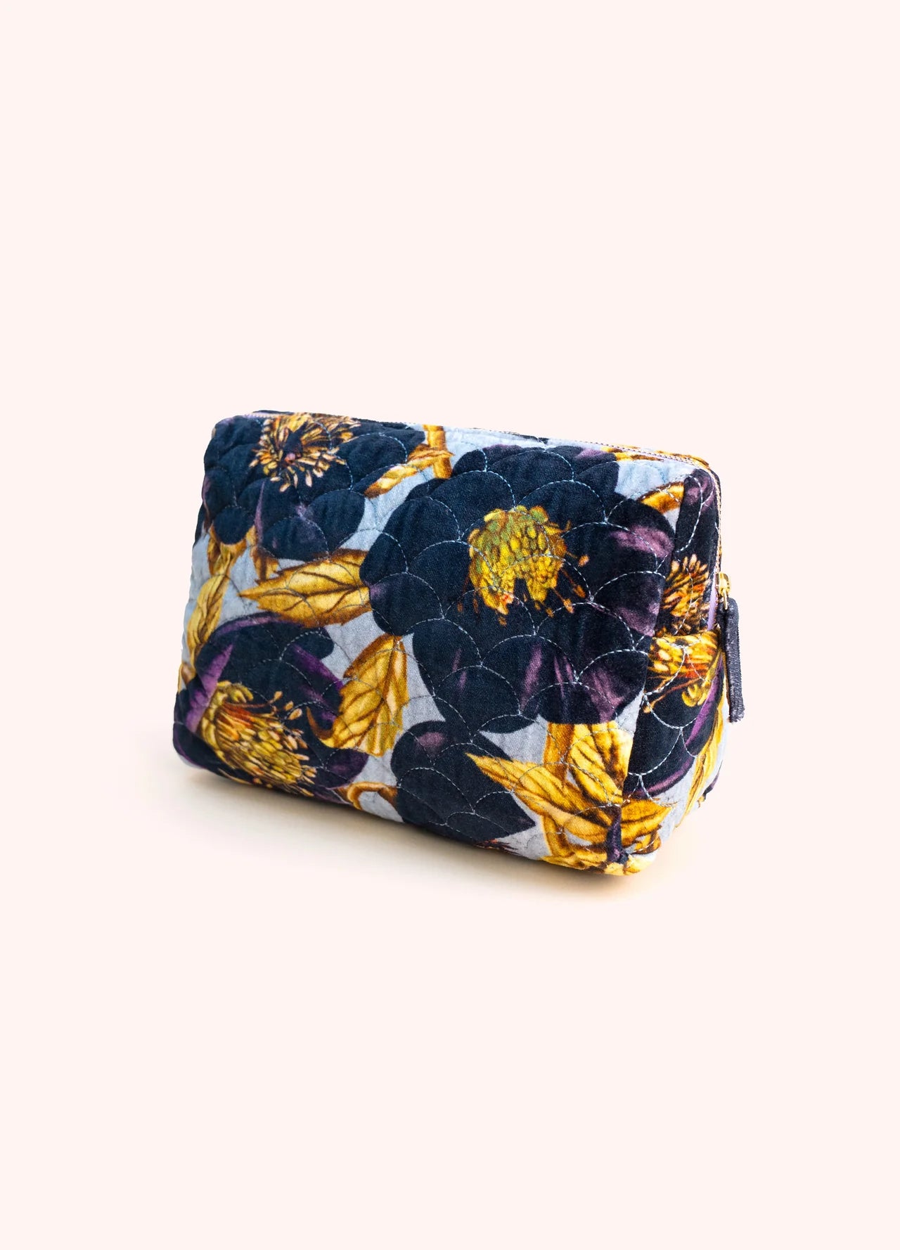 Powder Quilted Vanity Bag Hellebore