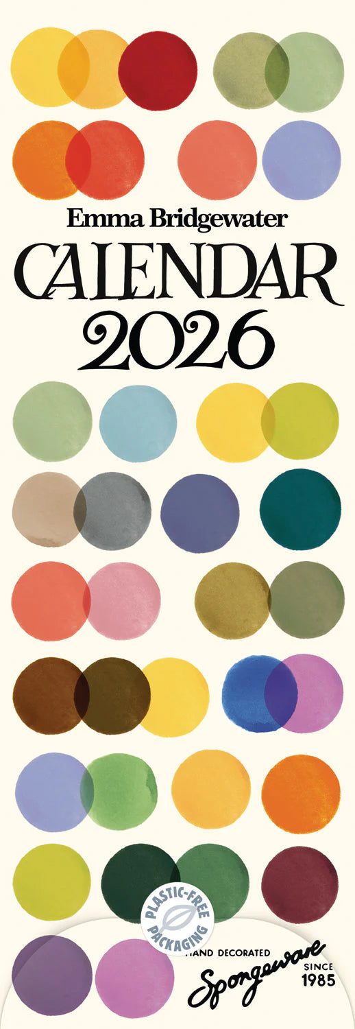 Emma Bridgewater Colour Palette Slim Calendar 2026