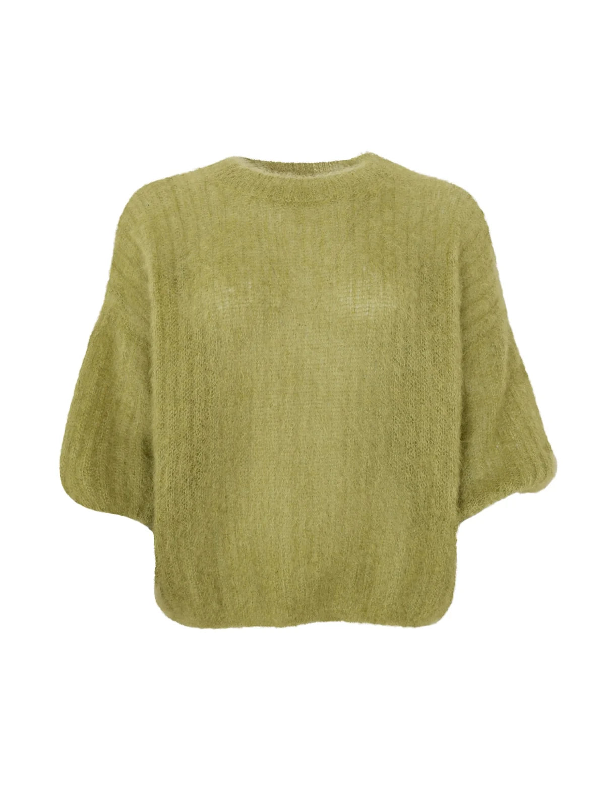 Bjork Short Sleeved Jumper - Danish Lime