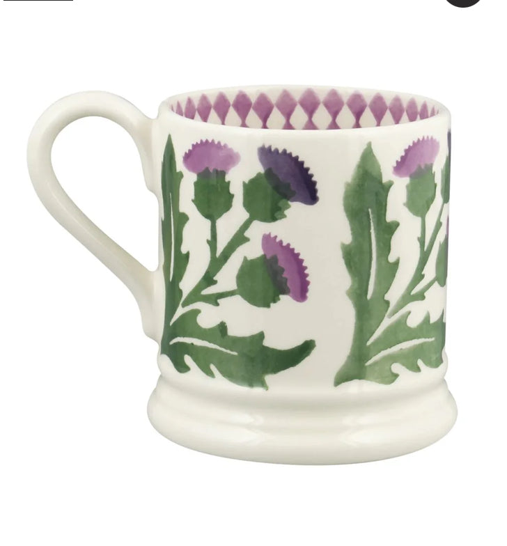 Emma Bridgewater - Thistle 1/2 Pint Mug