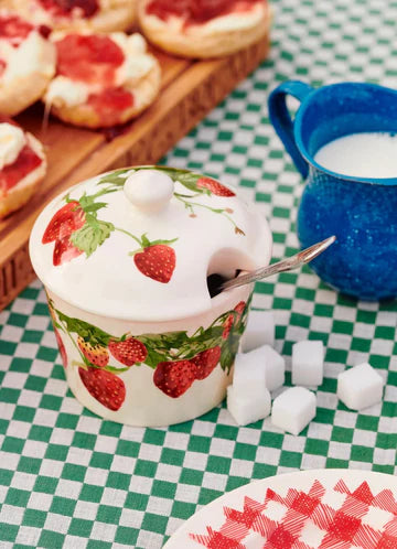 Emma Bridgewater Strawberries Large Sugar Pot