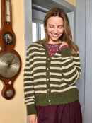 Dell Puff Cardigan - Army