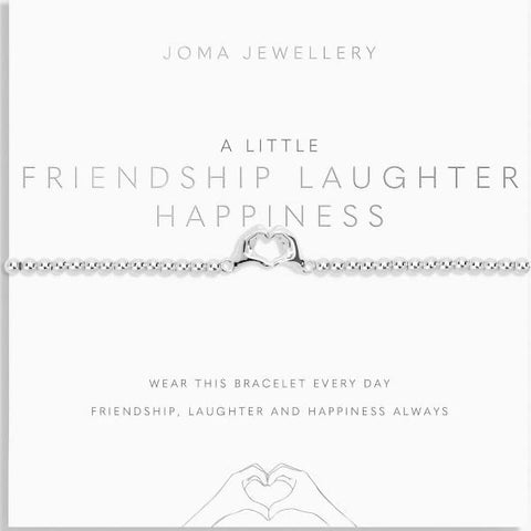A Little Friendship Laughter Happiness Bracelet