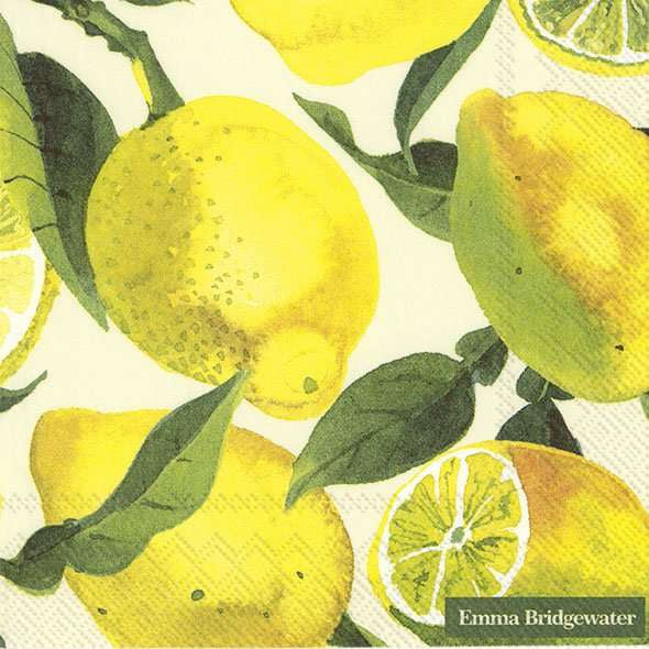 Lunch Napkins - Emma Bridgewater Lemons